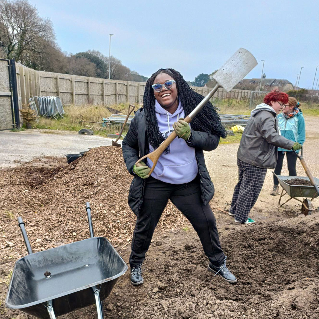 Community Garden volunteer